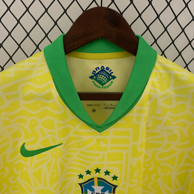 Brazilië - Officieel Thuis Shirt 2024/2025